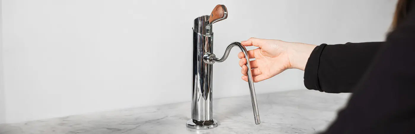Modbar Steam: Steam tap and counter installation