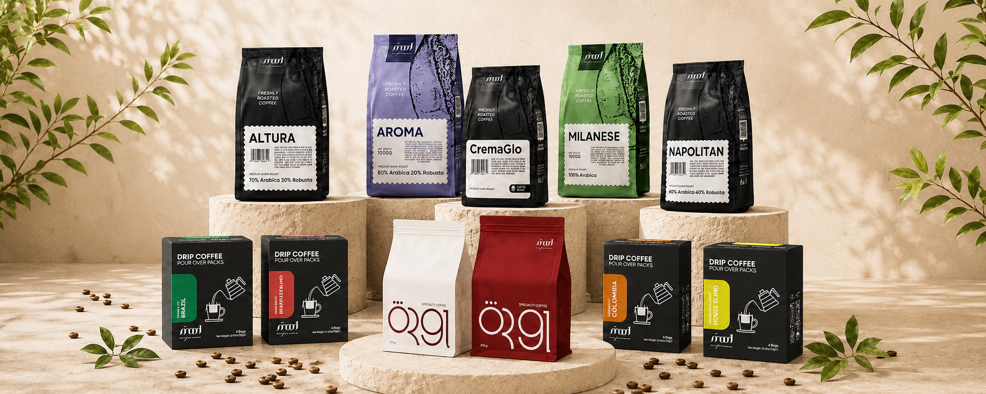 Coffee Beans & Ground