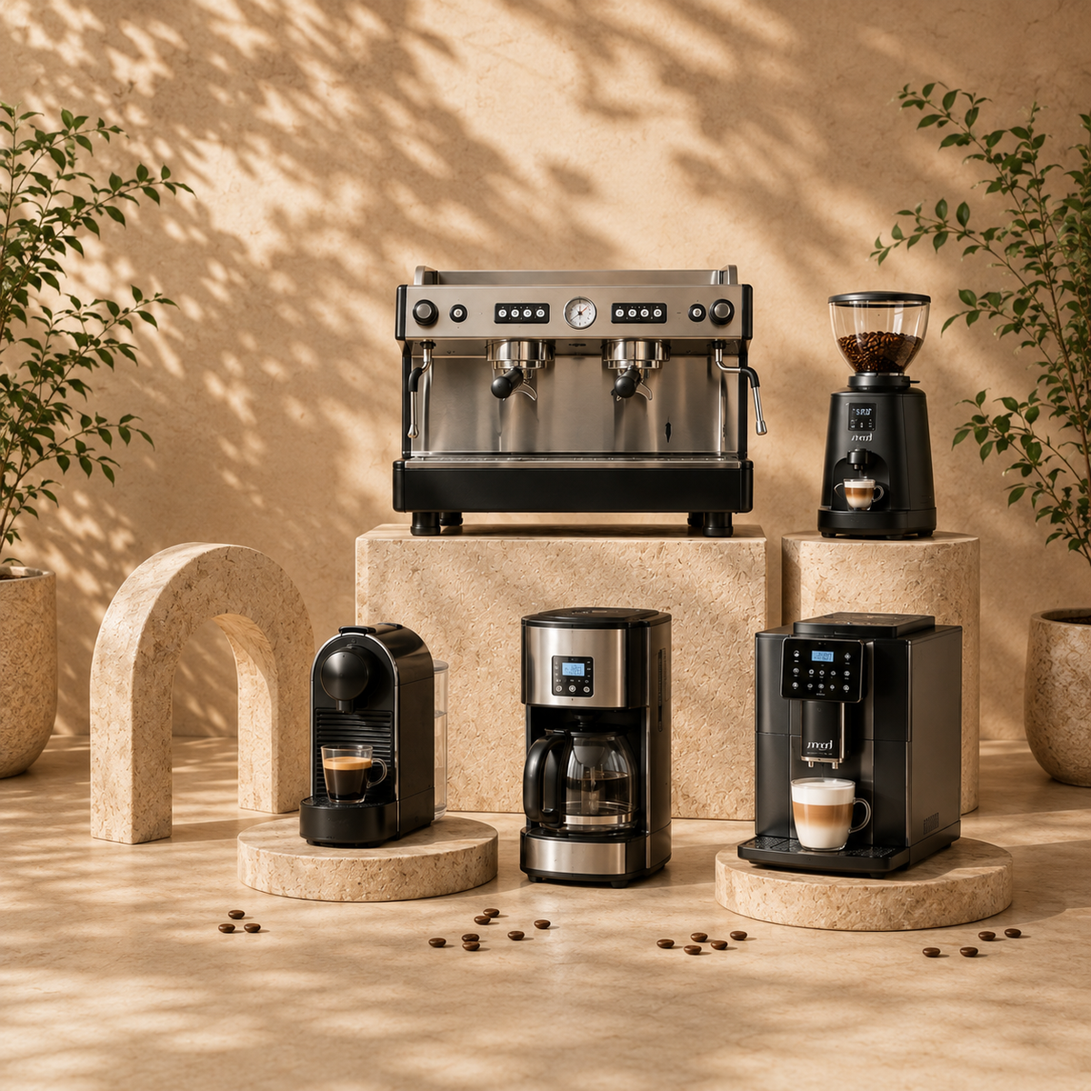 moodespresso UAE coffee machine la chimbali official supplier 