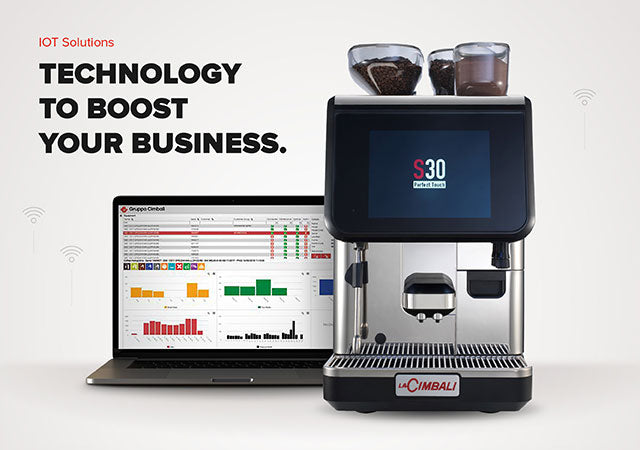 LaCimbali S30 CP10 Fully Automatic Coffee Machine: Wide Menu, Self-Cleaning, Intelligent PGS Grinding, MilkPS