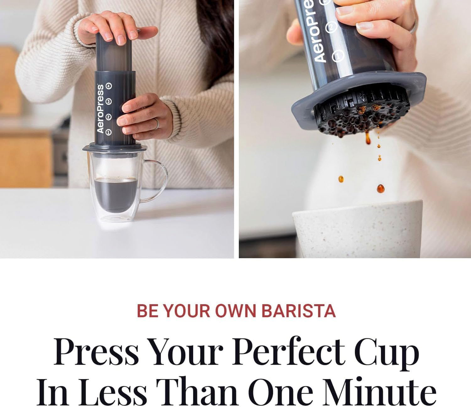 AeroPress A80 Coffee and Espresso Maker  - 0.5L