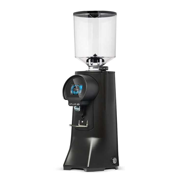 Eureka Atlas 65B Commercial Coffee Grinder – Matte Black, 65mm Flat Burrs