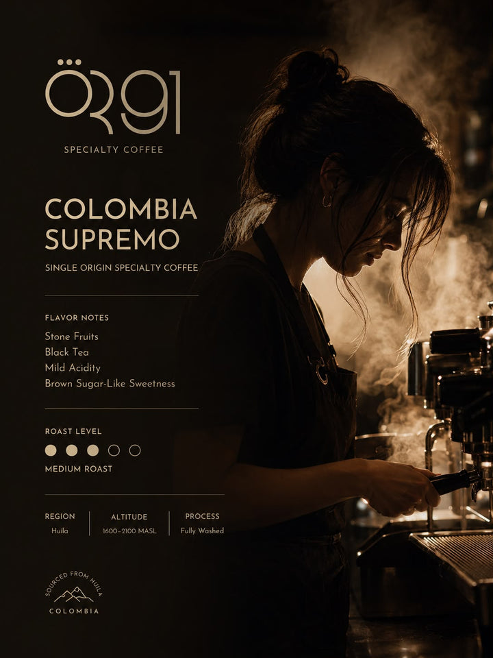 OR91 Black Forest Specialty Coffee Beans, Medium Roast