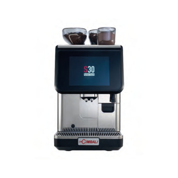 LaCimbali S30 CS11 Fully Automatic Coffee Machine: Wide Menu, Self-Cleaning, Intelligent PGS Grinding, MilkPS, Soluble Options