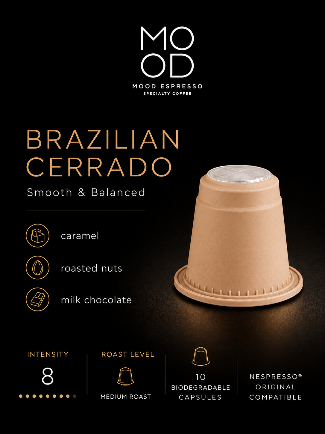 10+2 Free: Biodegradable Brazilian Cerrado,Sleeve Pack