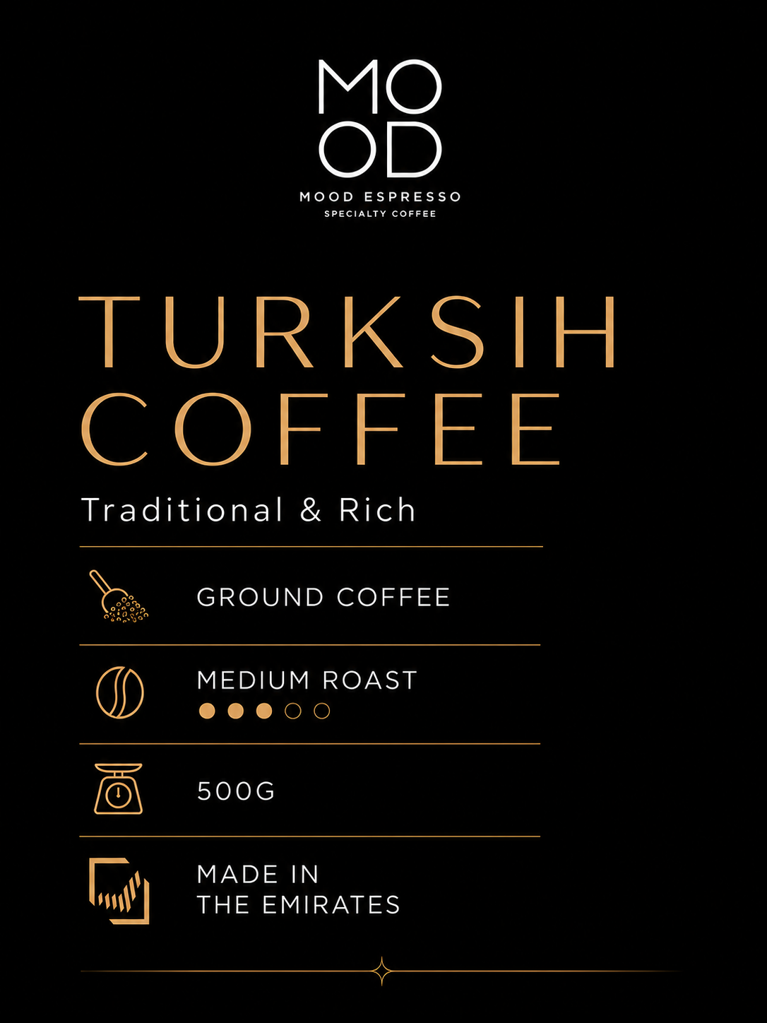 Turkish Coffee, Ground,500g