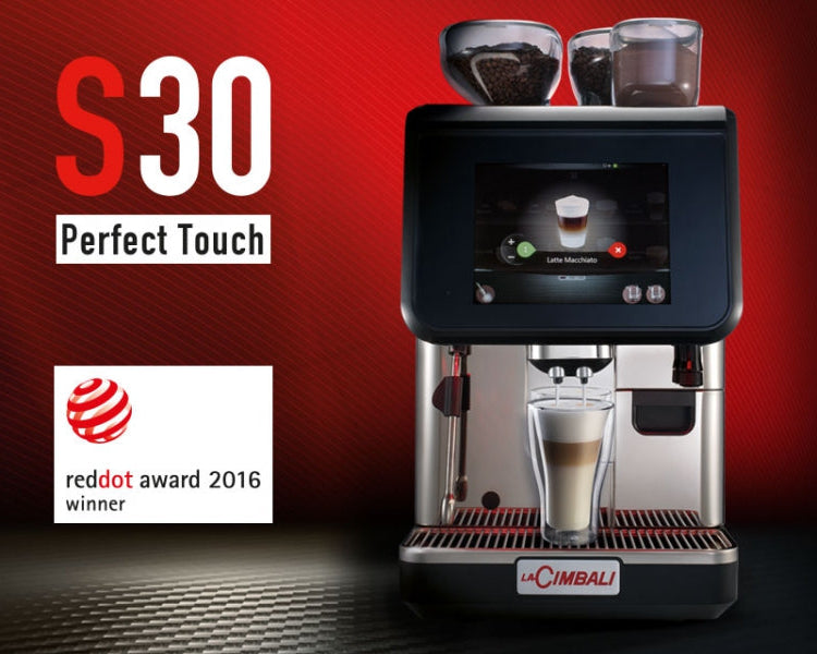 LaCimbali S30 CP10 Fully Automatic Coffee Machine: Wide Menu, Self-Cleaning, Intelligent PGS Grinding, MilkPS