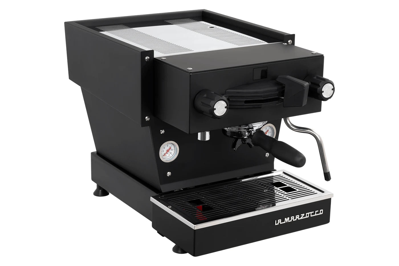 Linea Mini: Black angle view