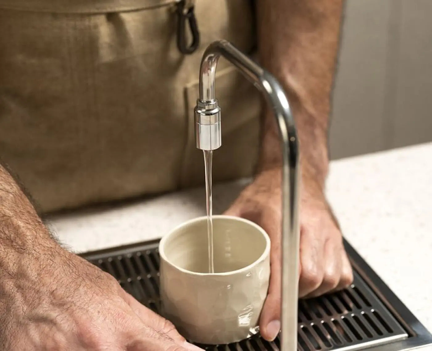 Modbar Pour Over: Two-tap installation